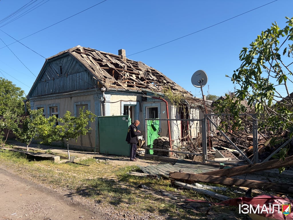 Пошкоджений приватний будинок