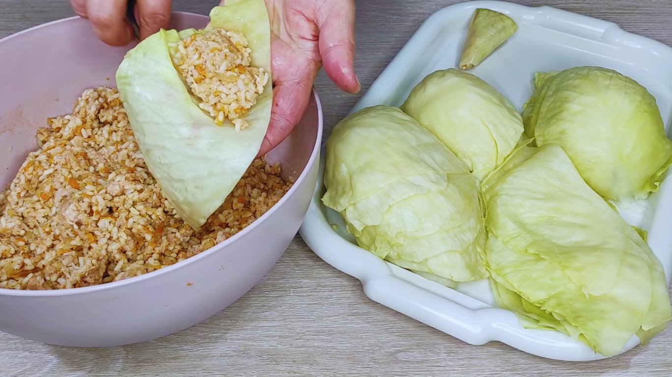 простий рецепт голубців з фаршем