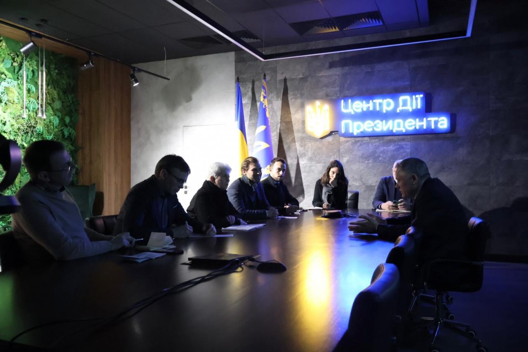 Встреча Игоря Жовквы с делегацией Европарламента по вопросам безопасности и обороны. Фото: ОП