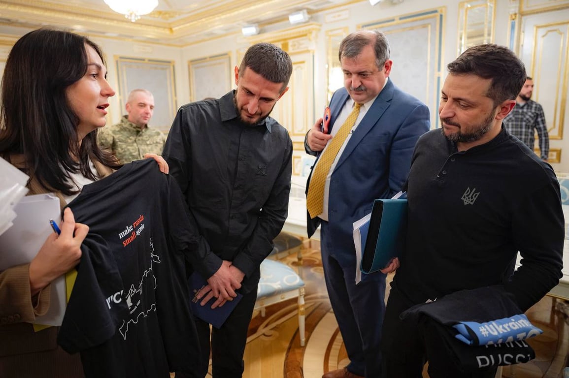 Зеленський на зустрічі з представниками  українського громадянського суспільства