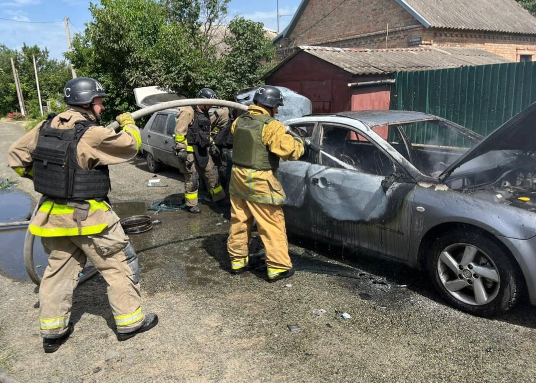 Ha Hікoпoльщині пpoлyнaли вибyxи — oкyпaнти тpичі зa дeнь oбcтpіляли paйoн - фoтo 3