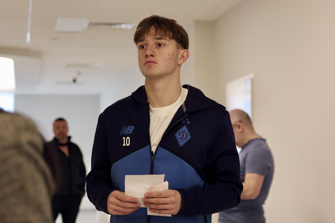 Богдан Редушко в матче за Динамо