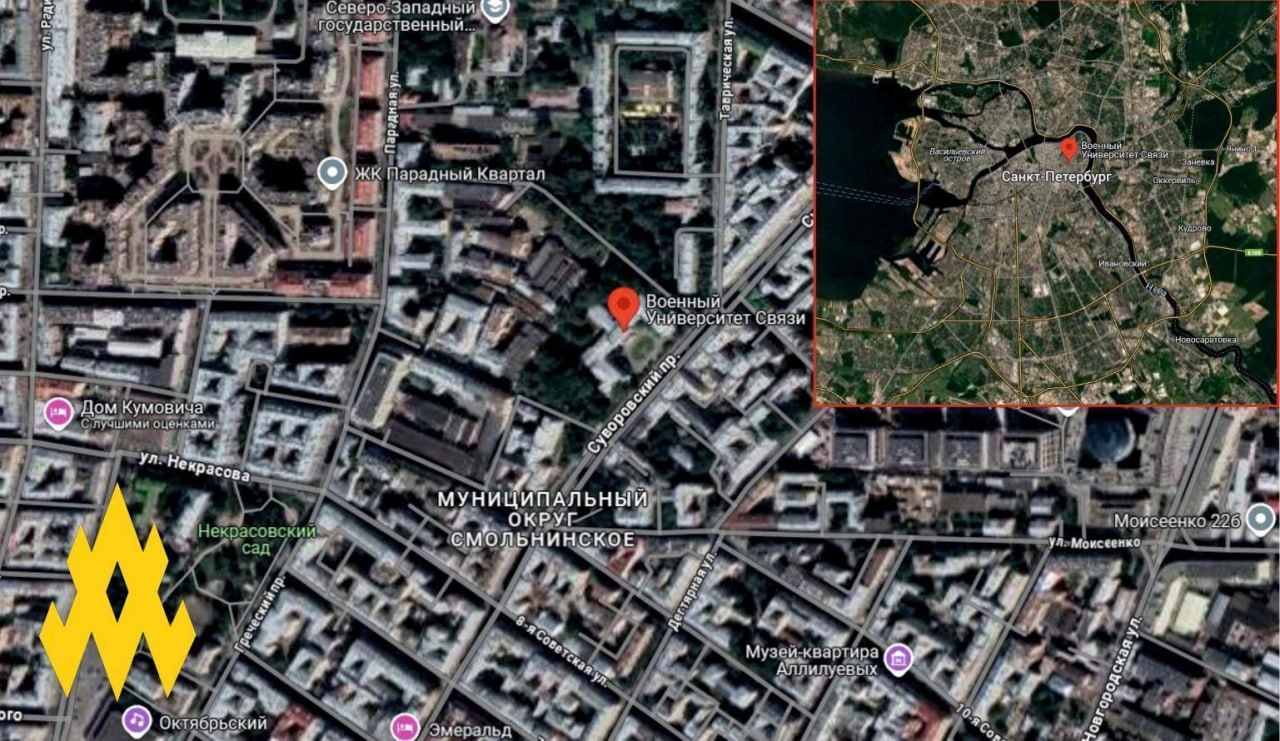 У Військовому інституті зв'язку у Санкт-Петербурзі пусто