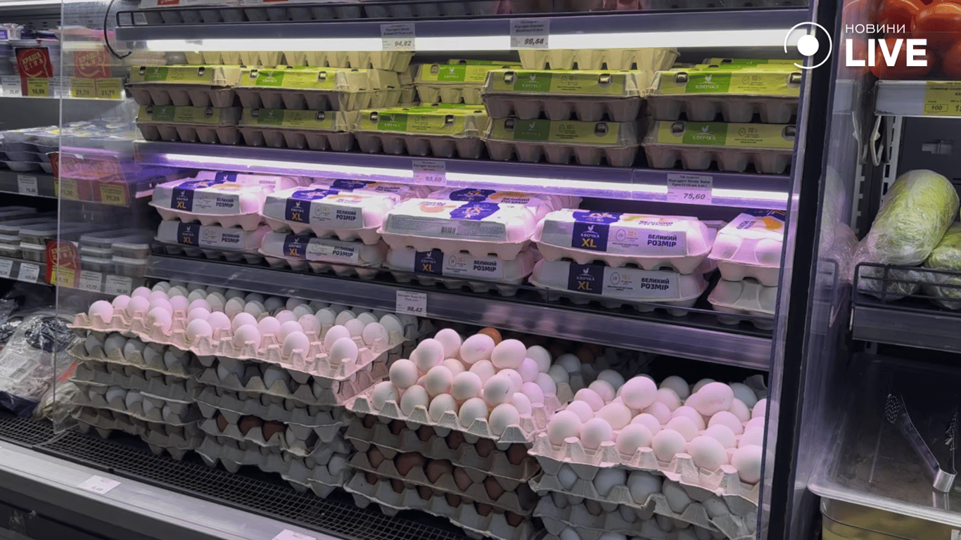 Вартість яєць 