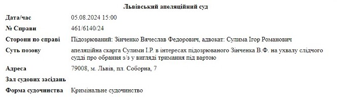 У Львові розглянуть апеляцію по справі підозрюваного у вбивстві Фаріон - фото 1