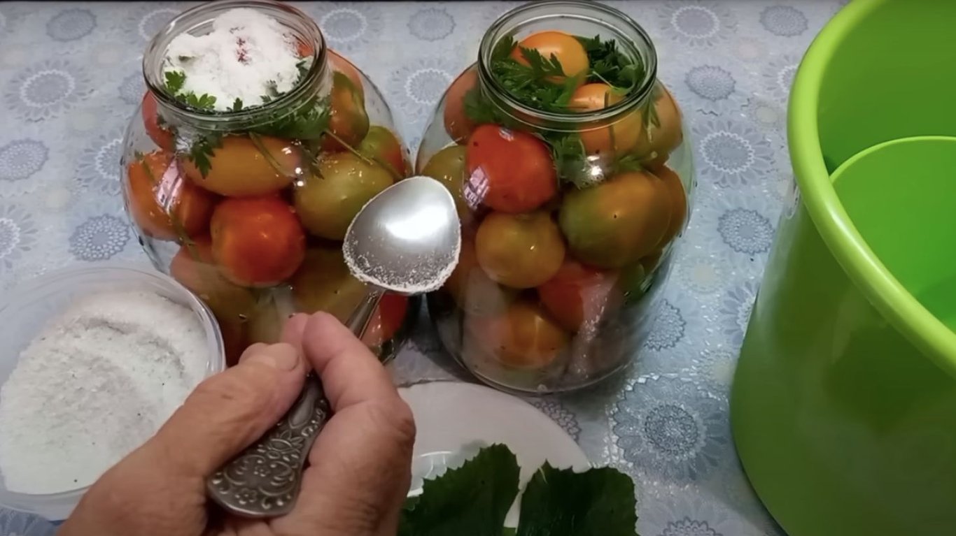 квашеные томаты на зиму рецепт