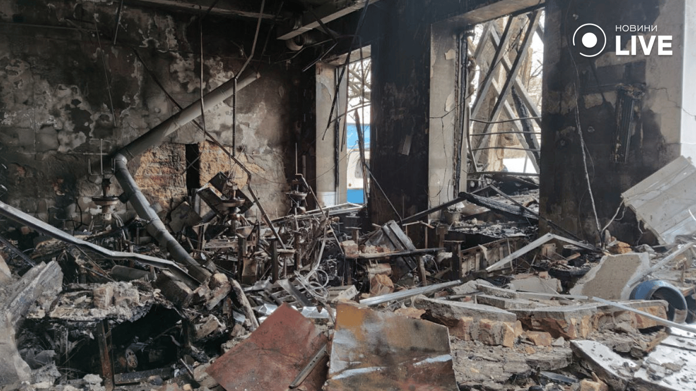 Атака на підприємство в Одесі