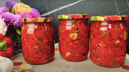 Запеченный перец с чесноком — полезная заготовка на зиму - 285x160