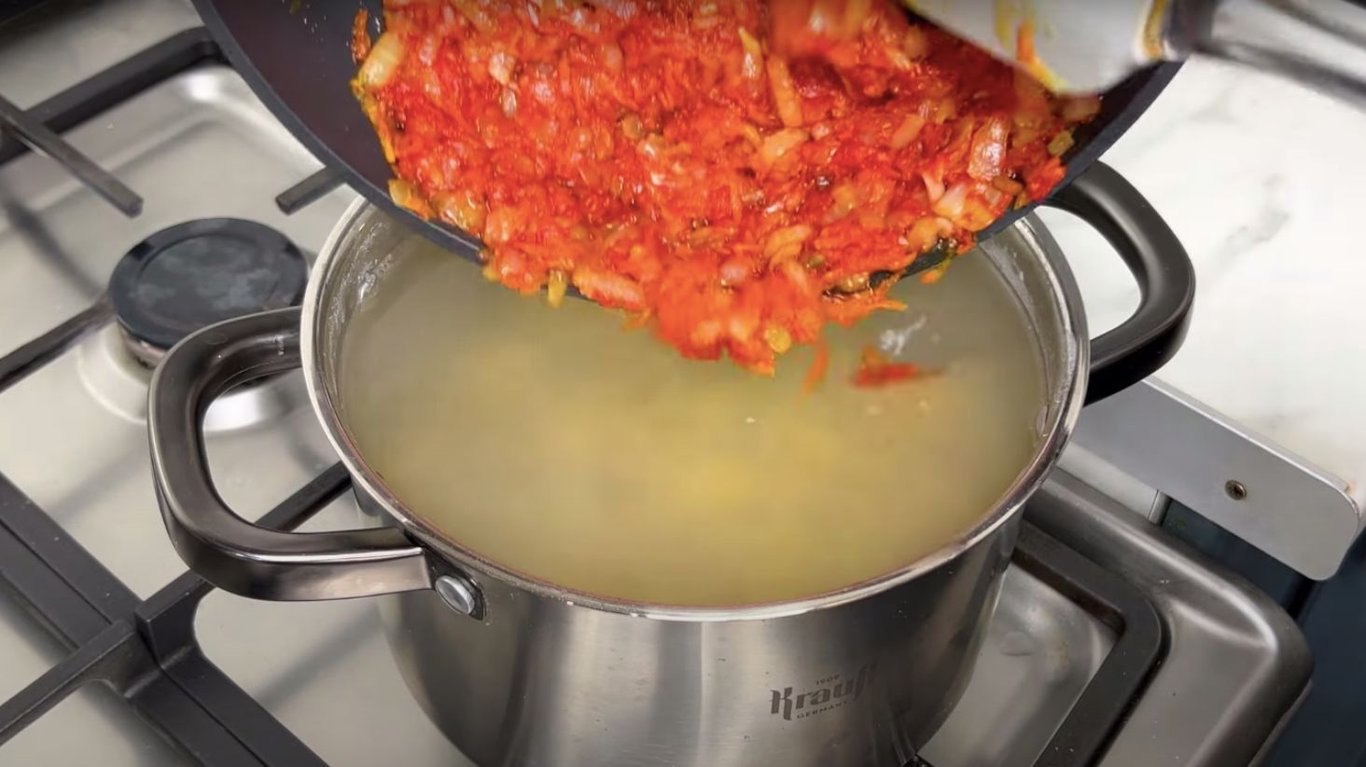 рецепт пісного борща