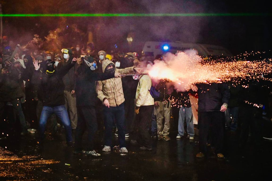 Протест в Грузии