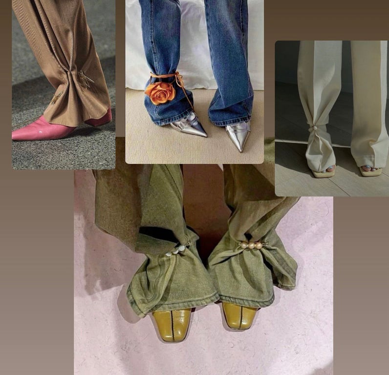 Jewelry for pants is gaining popularity