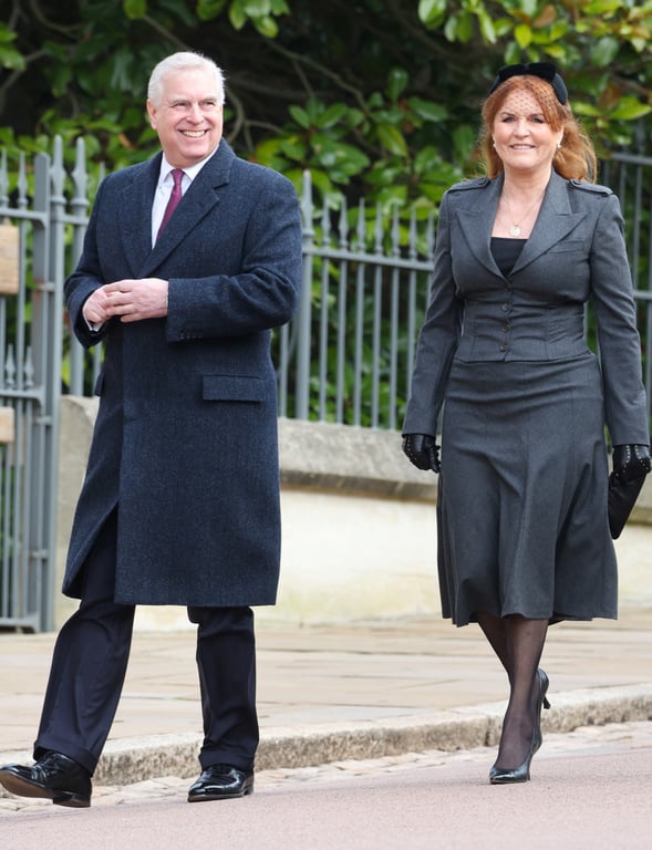 Принц Эндрю с бывшей супругой. Фото: Reuters