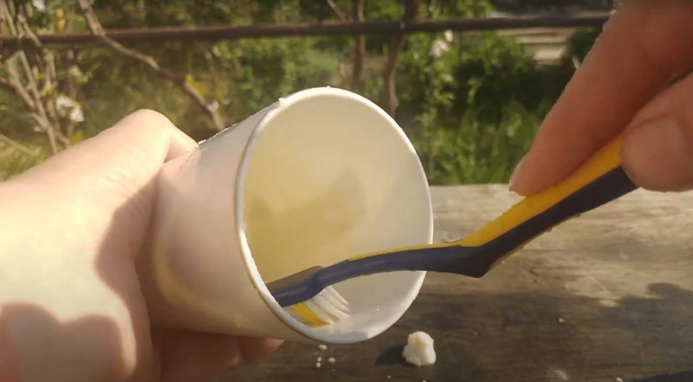 Мытье чашки