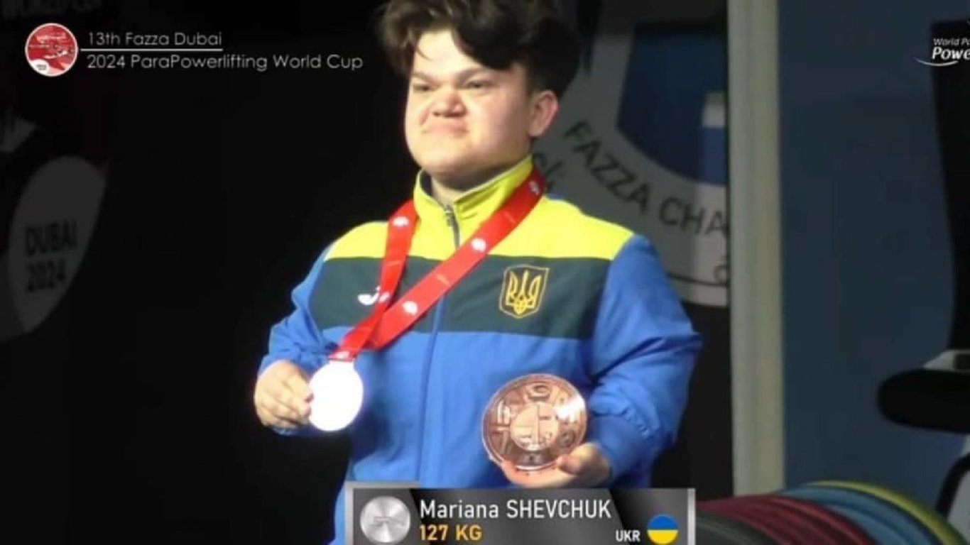Українка виграла срібло на етапі Кубка світу з пауерліфтингу