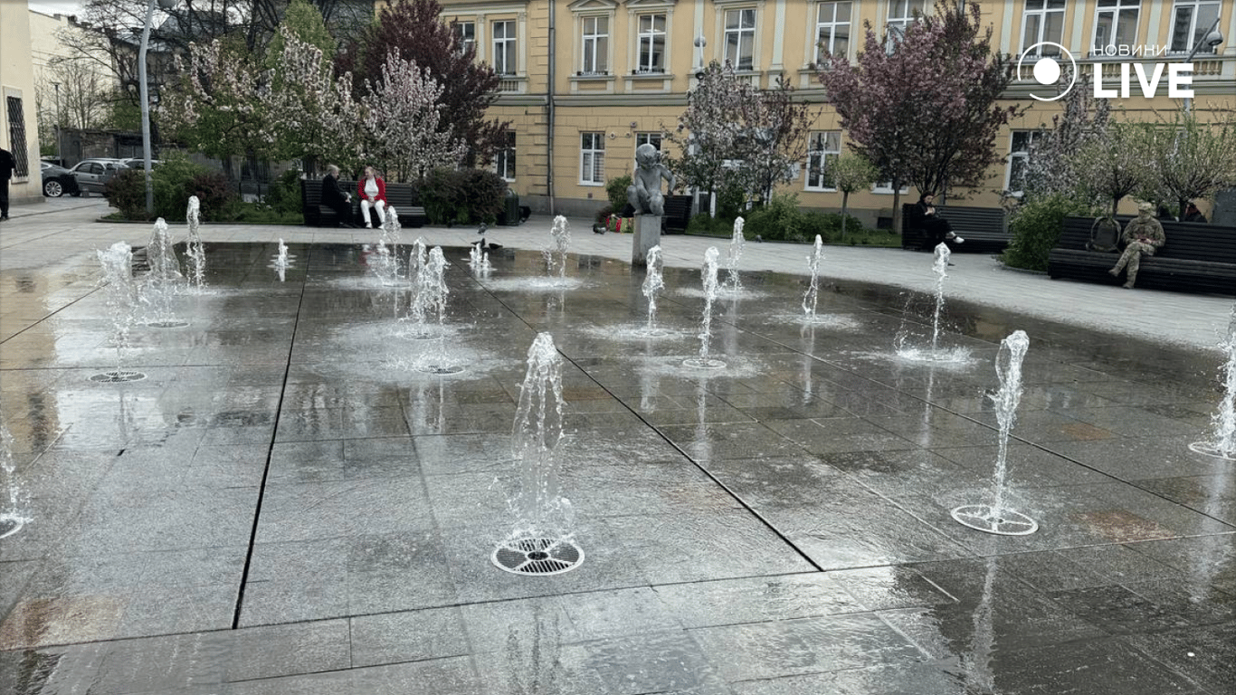 Фонтани у Львові
