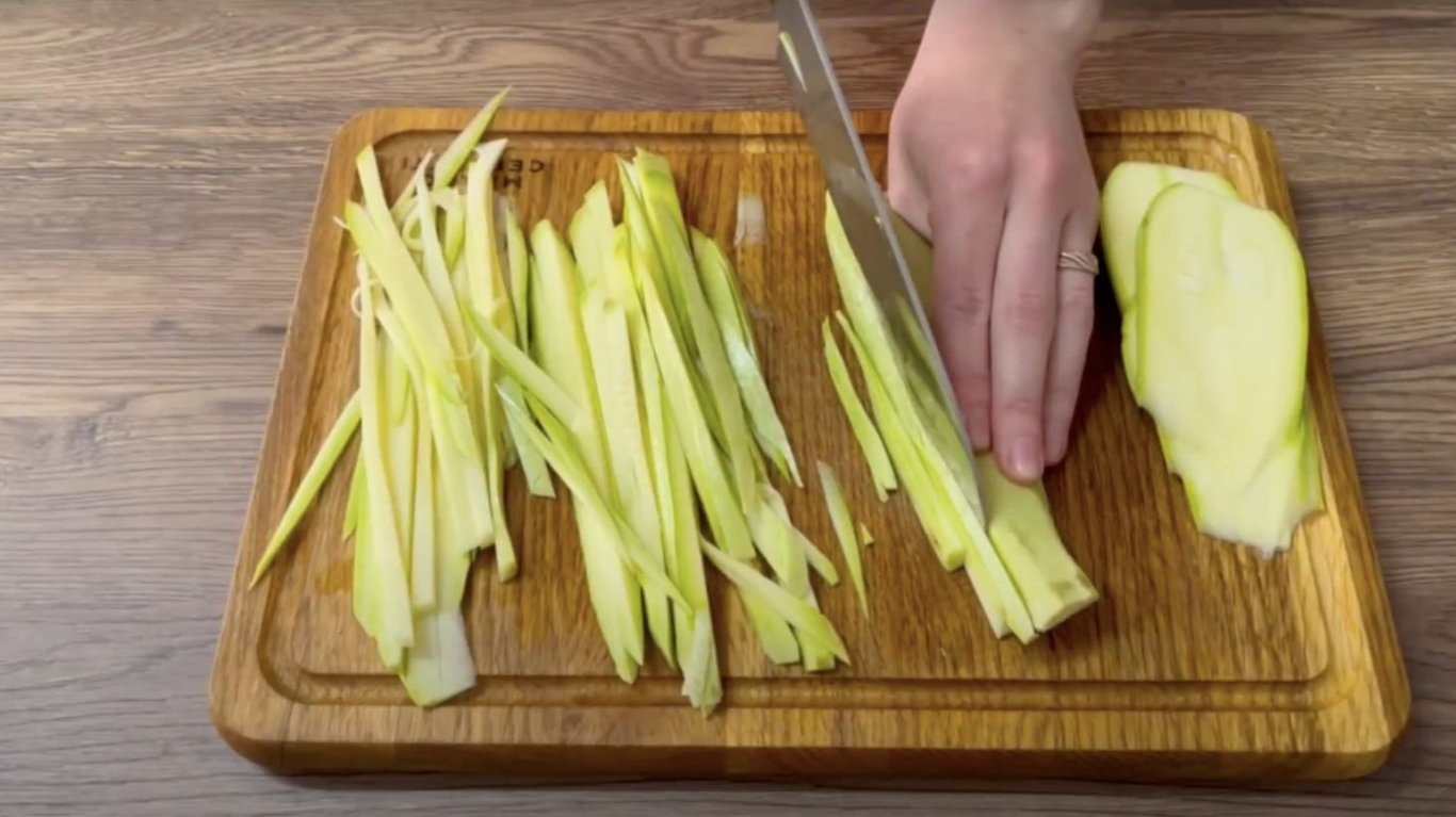 рецепт кабачковой пасты