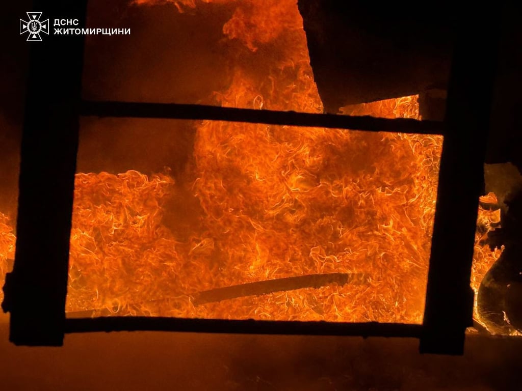 Атака РФ по Житомирщині 11 січня
