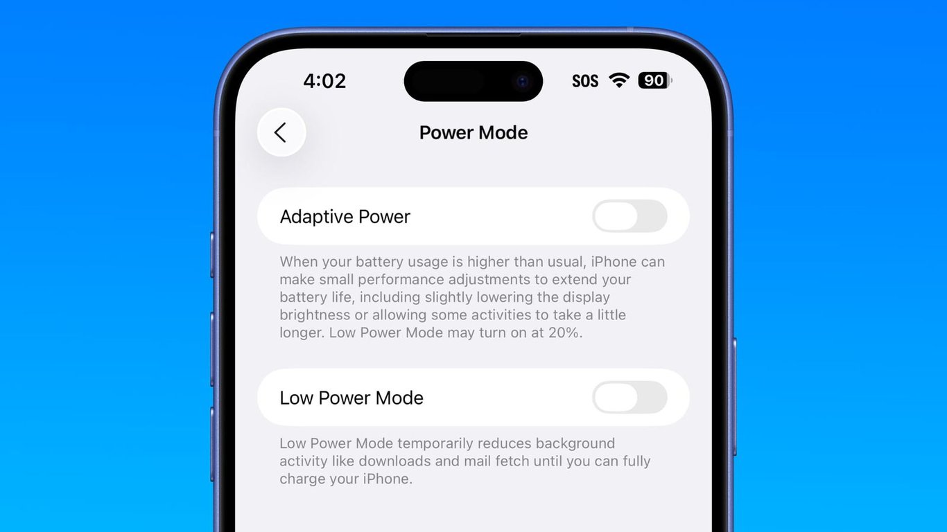 adaptive power mode