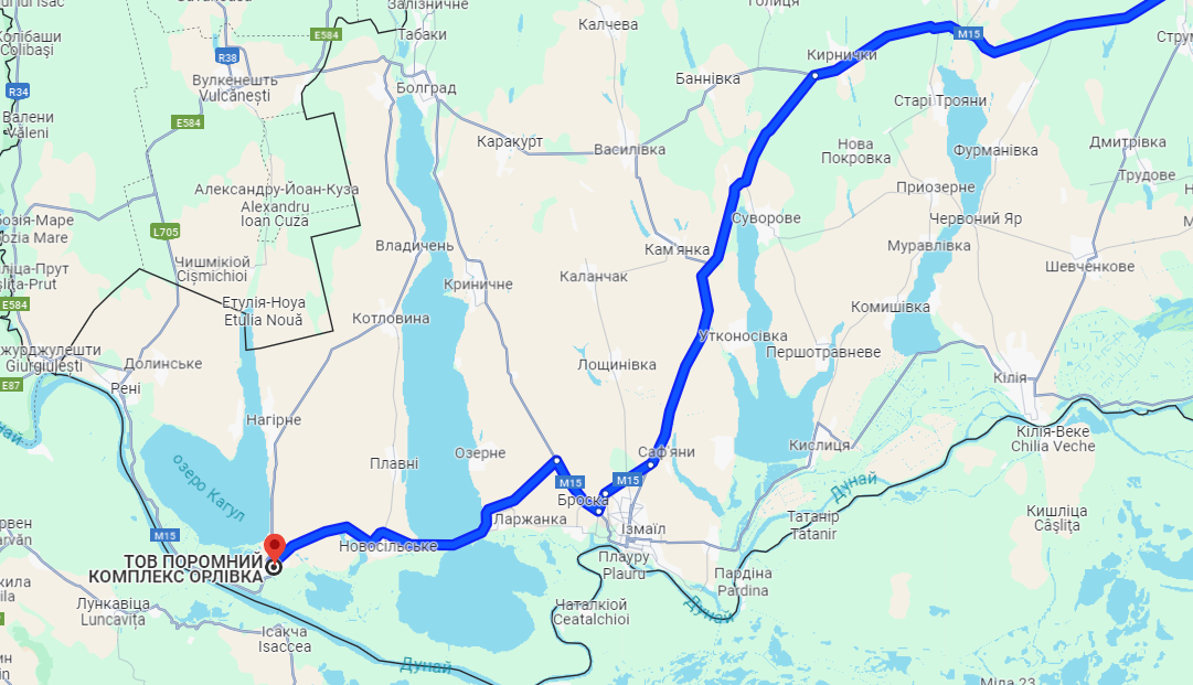 Затори на Орлівку 15 липня