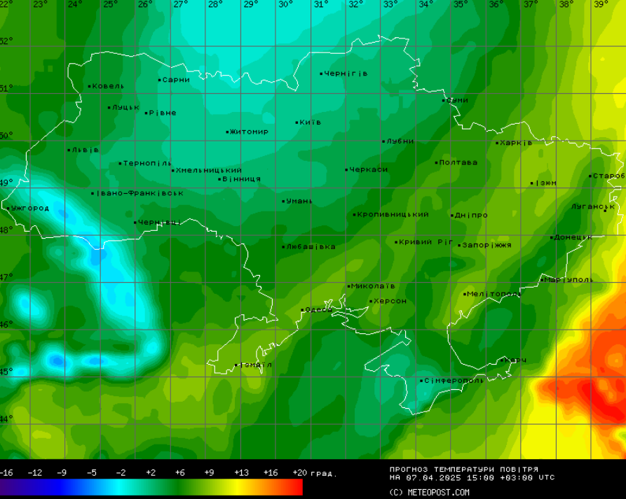 Коли в Україні потеплішає - відповідь Діденко
