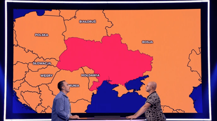 Скандал в ефірі — польський телеканал показав Україну без Криму - 290x166