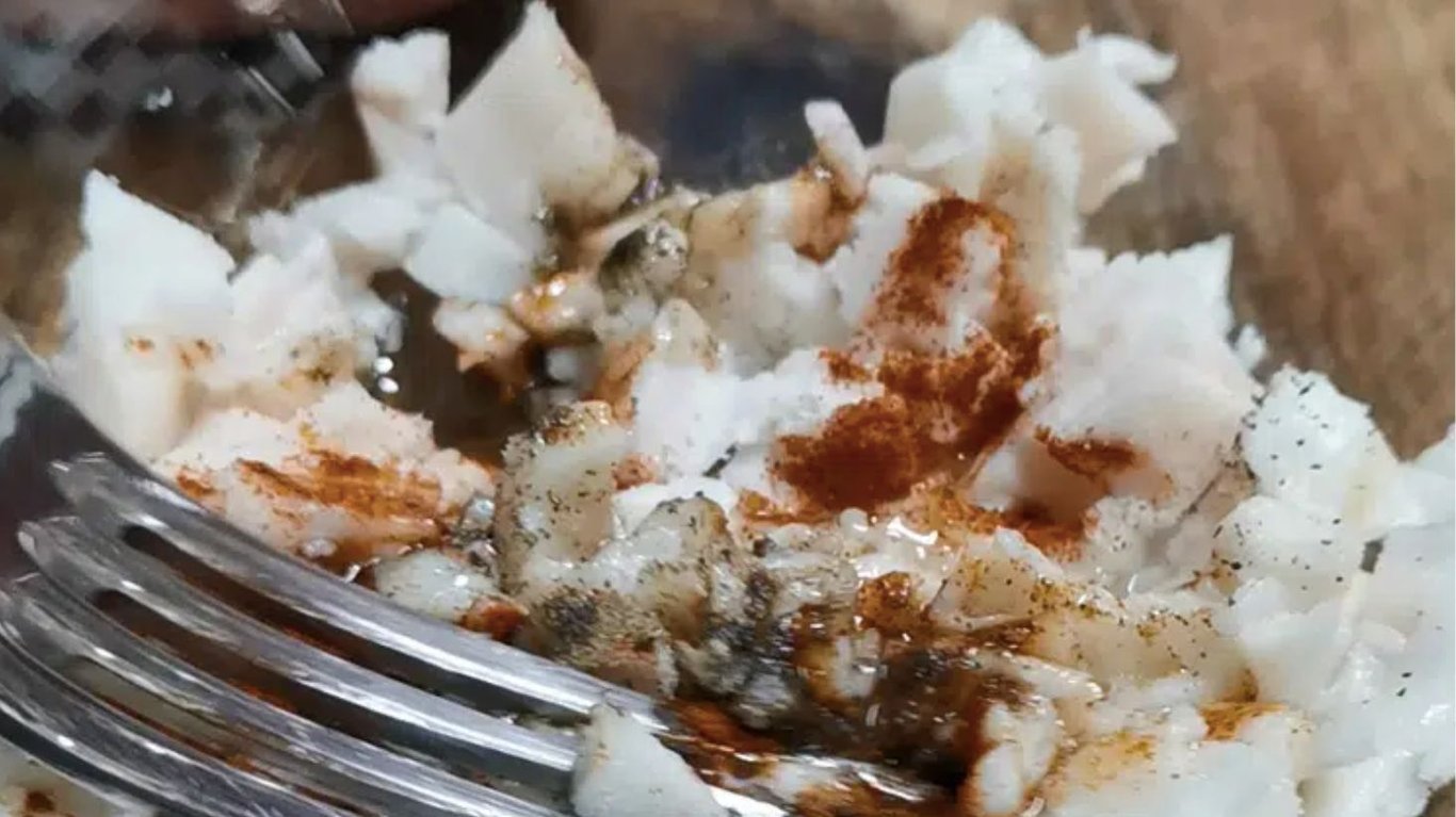 закуска с салом и картофелем 