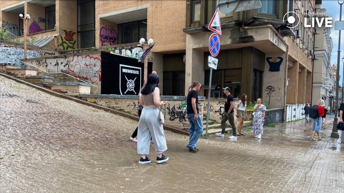 Злива затопила Київ 22 липня