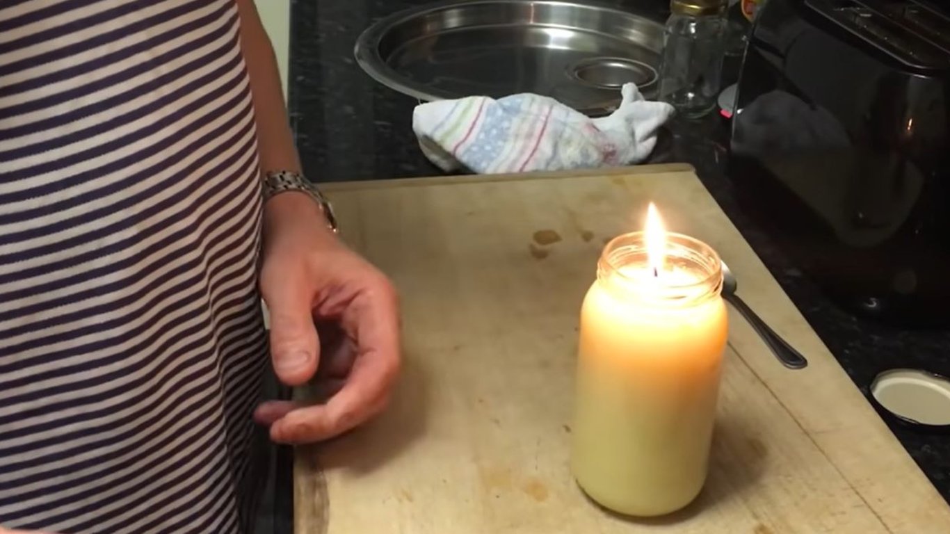 Вічна свічка на маргарині — як просто та безпечно виготовити власноруч