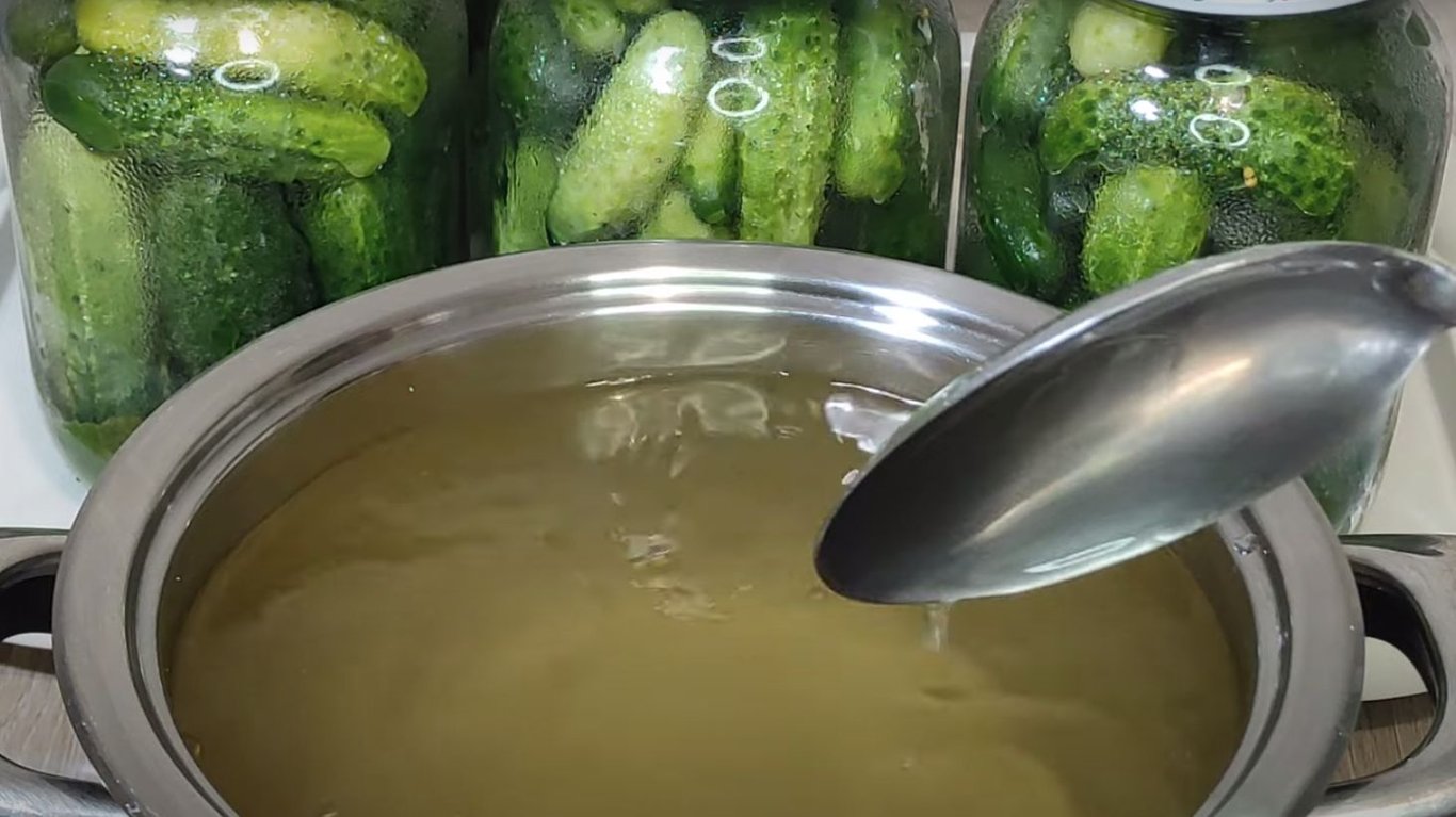 маринад для маринованных огурцов
