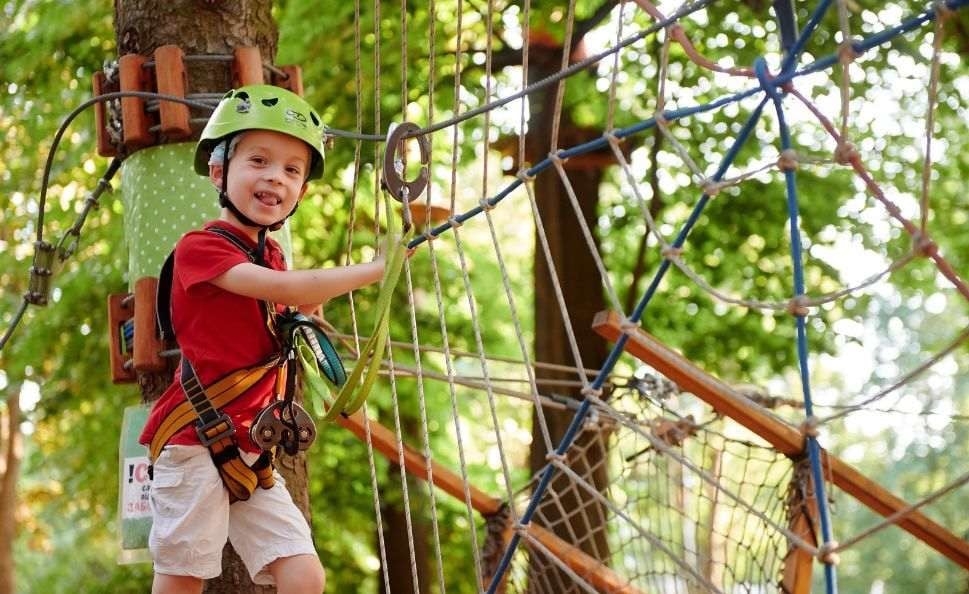 Веревочный парк на ВДНХ