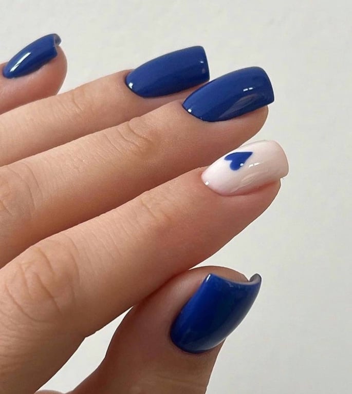 Blue color is suitable for active people