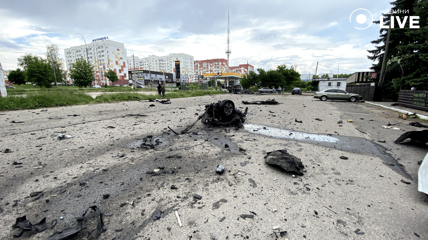 поранені через атаку на Харків 22 травня