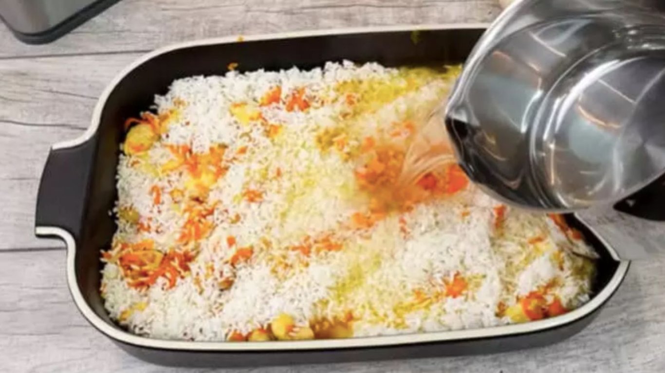 простий рецепт гарніра з рисом