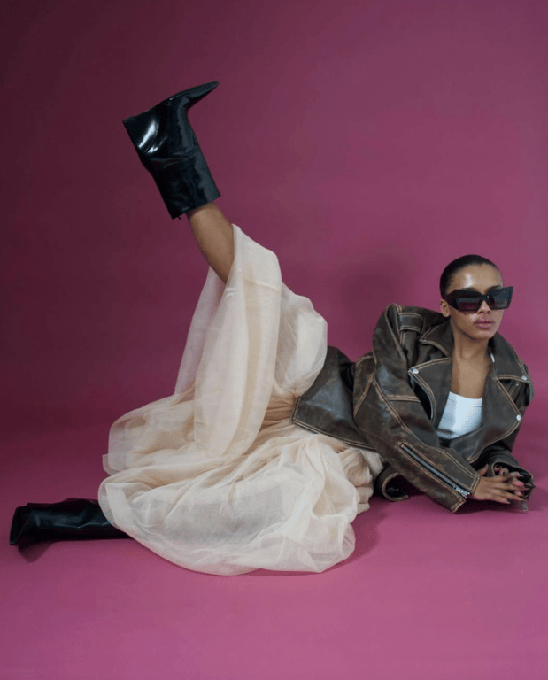 Стильный образ в дерзком стиле