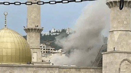 Терористична атака ХАМАСу пошкодила мечеть Кадирова за 10 млн доларів в Ізраїлі - 285x160