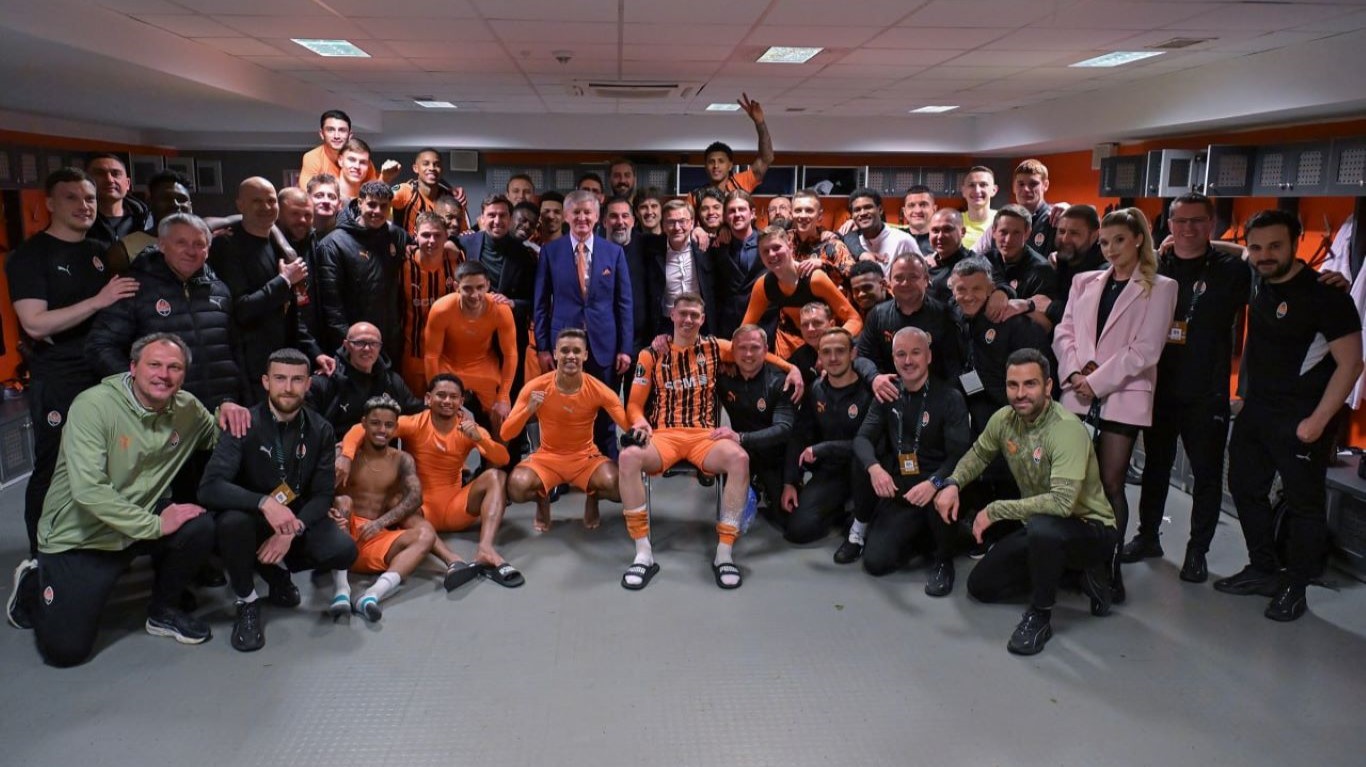 Ринат Ахметов на матче Шахтер – АЗ, 9 апреля 2026 года