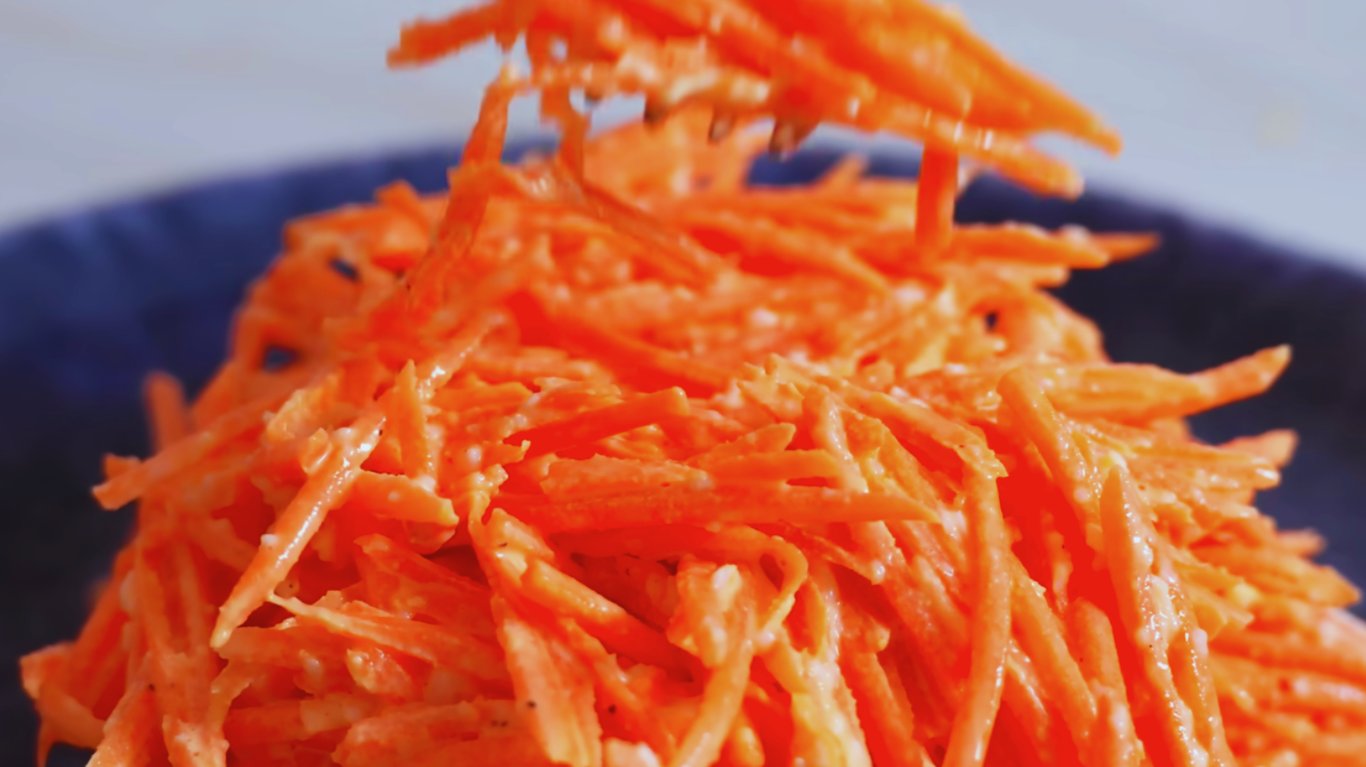 рецепт салату з морквою