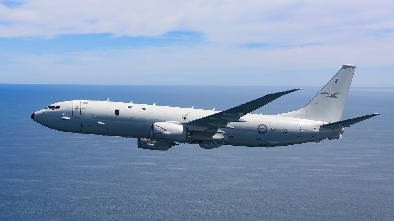 Самолет Boeing P-8A Poseidon на дежурстве сегодня, 27 июня: маршрут