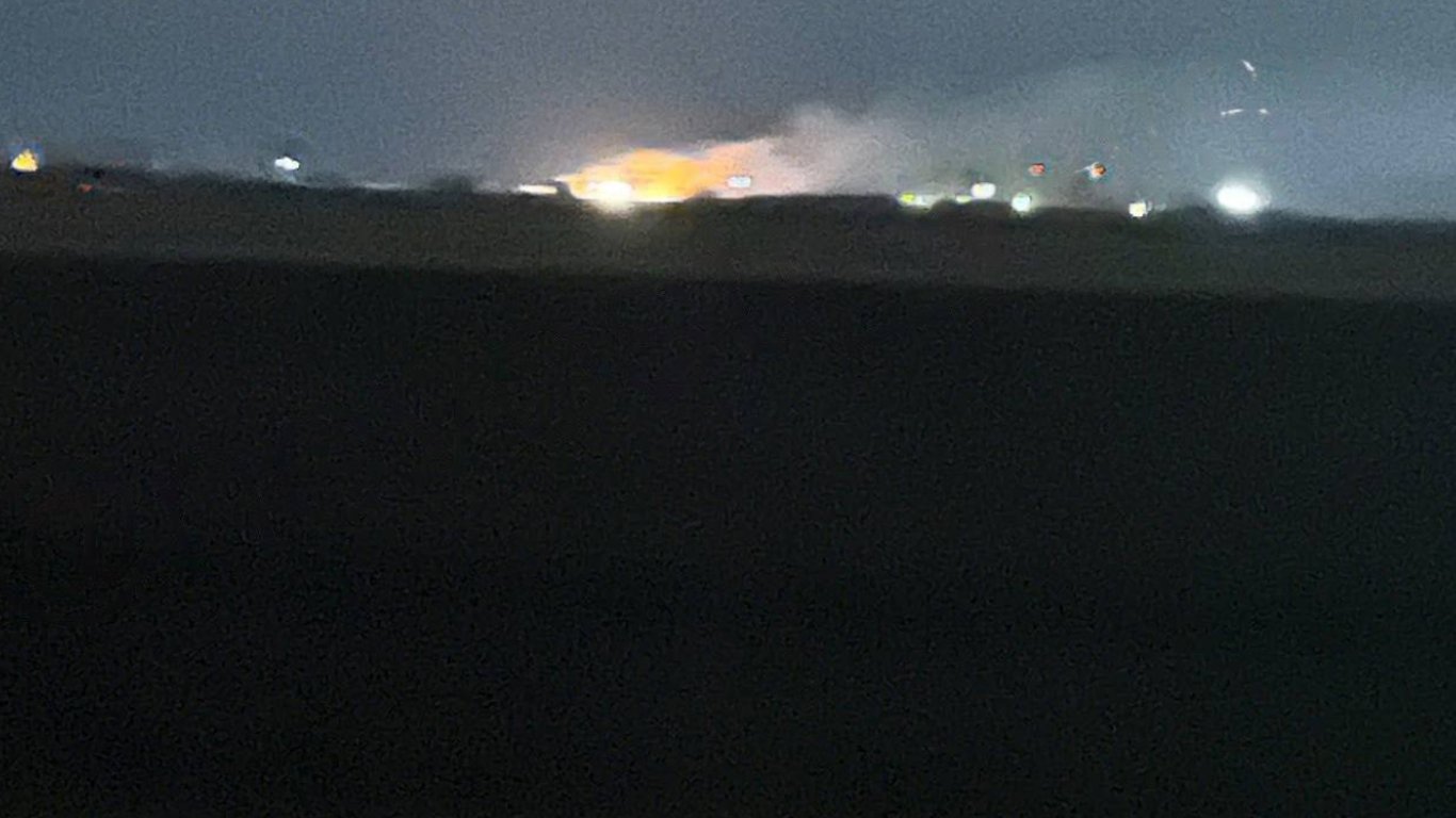 Взрывы в Ейске 28 февраля — пылает военный аэродром