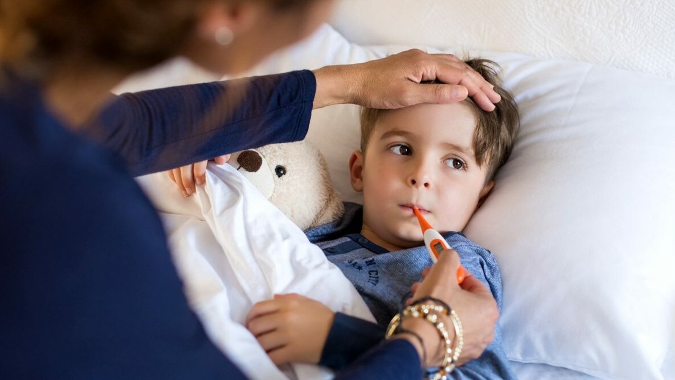 В Одесской области резкий прирост заболеваемости гриппом и ОРВИ среди детей