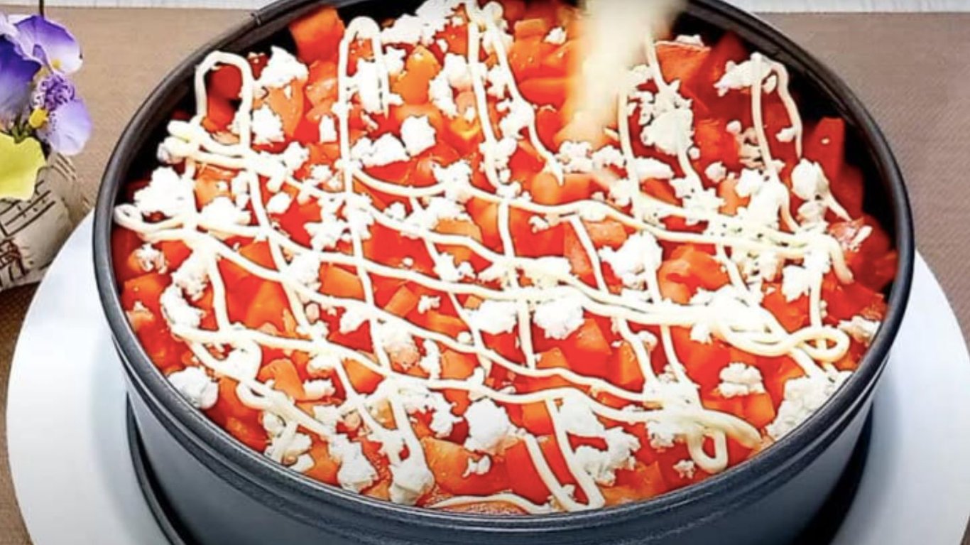 смачний салат Великдень ідеальний після посту