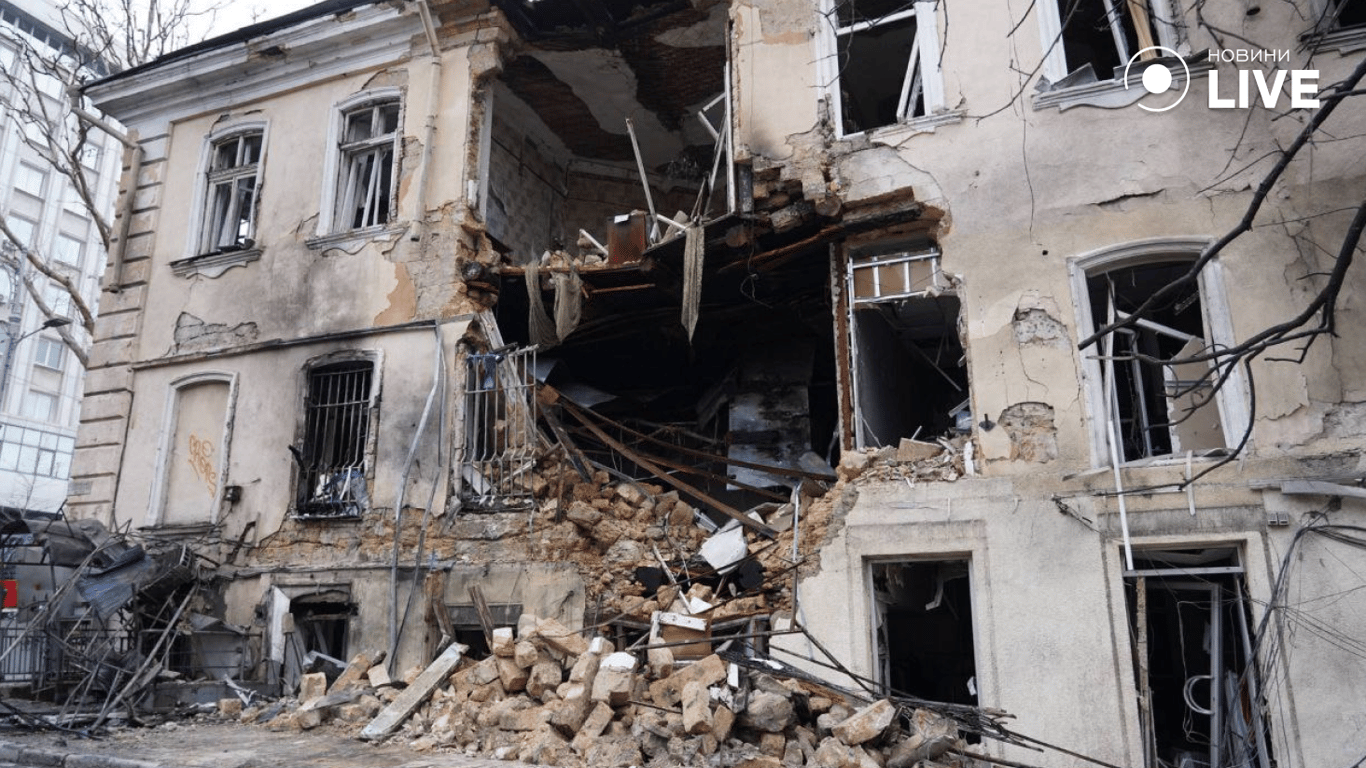 Атака та наслідки удару в Одесі