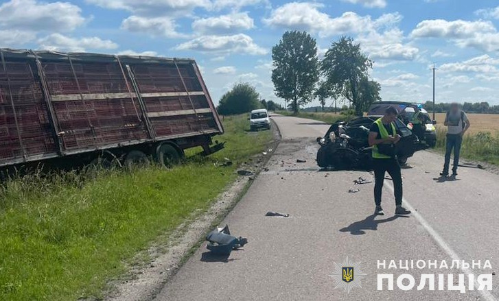 ДТП возле Львова 12 июня