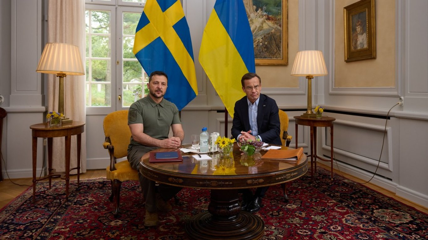 Президент Зеленский рассказал об итогах поездки в Швецию