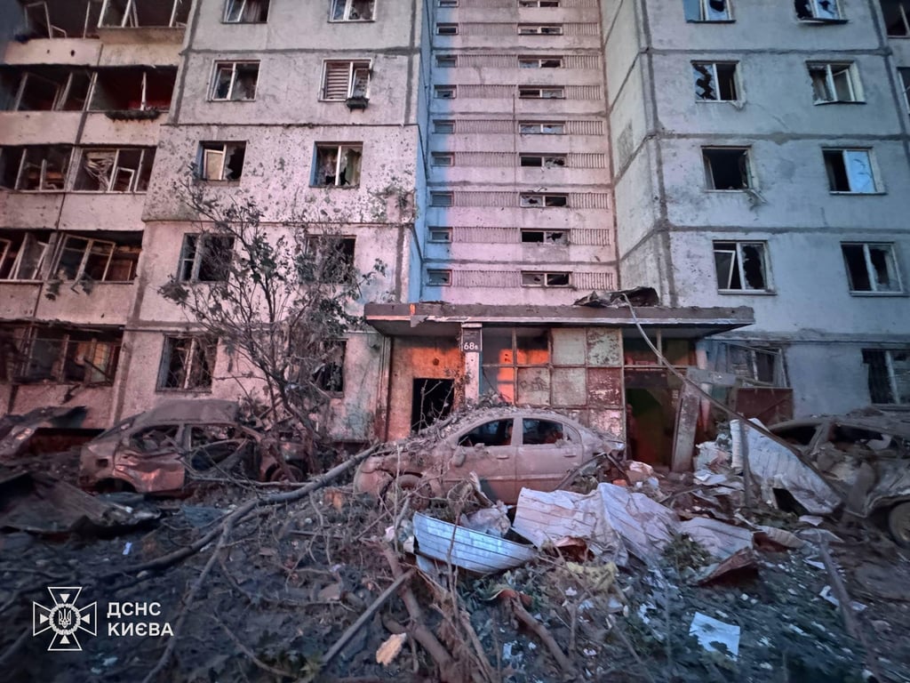 Російський обстріл Києва 2 червня