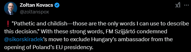 Пост Золтана Ковача