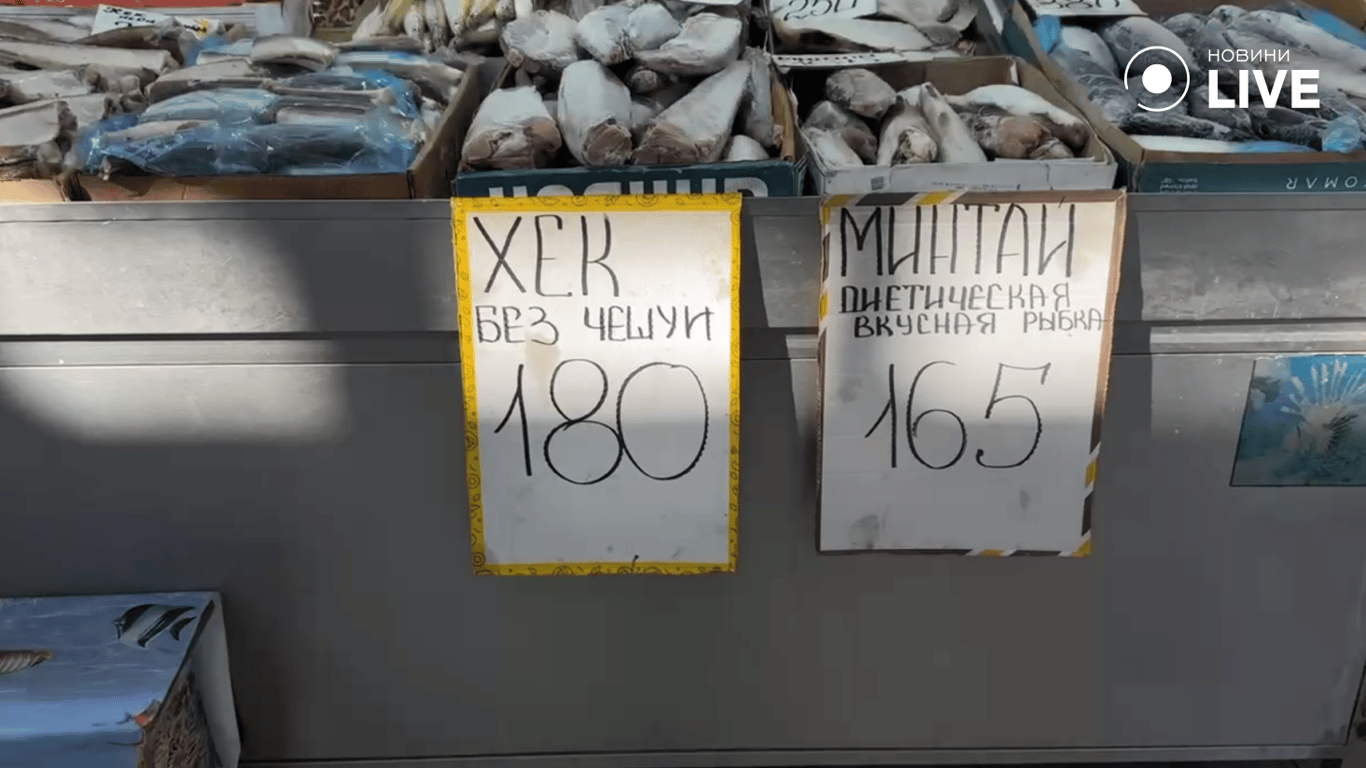 Ціни на рибу