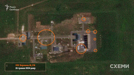З'явилися перші супутникові знімки наслідків атаки України по "Воронеж-М" в Росії - 285x160