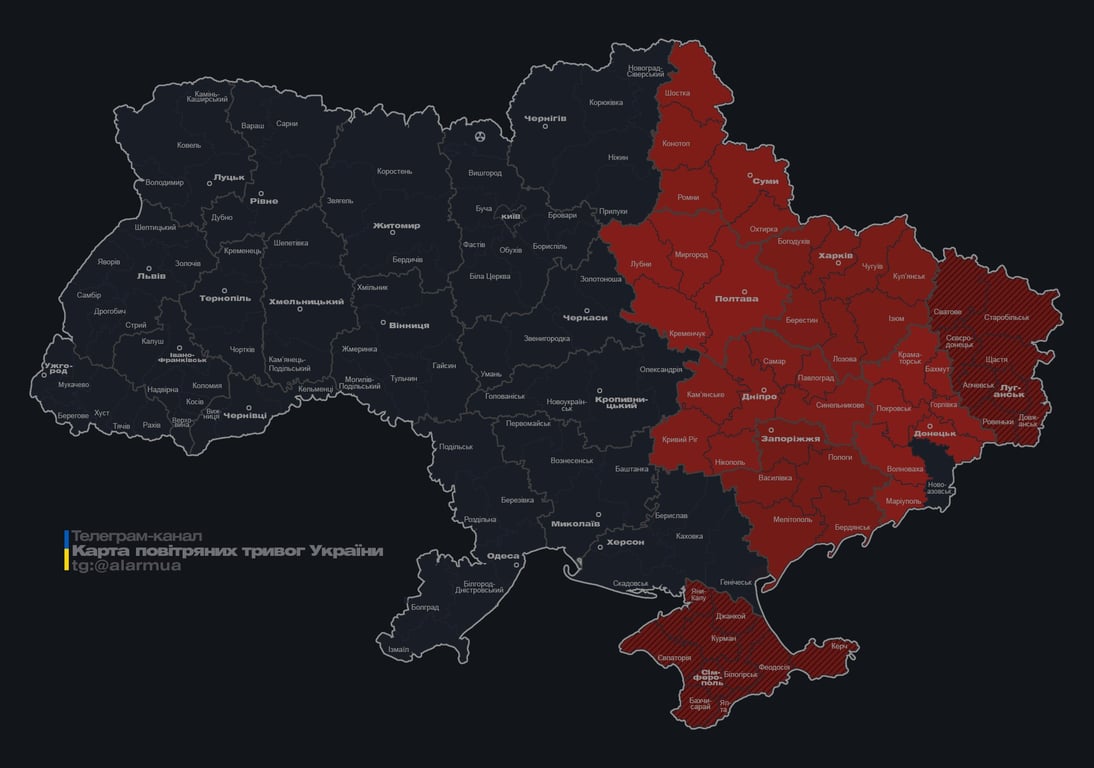 Харків під ударом балістики 20 лютого