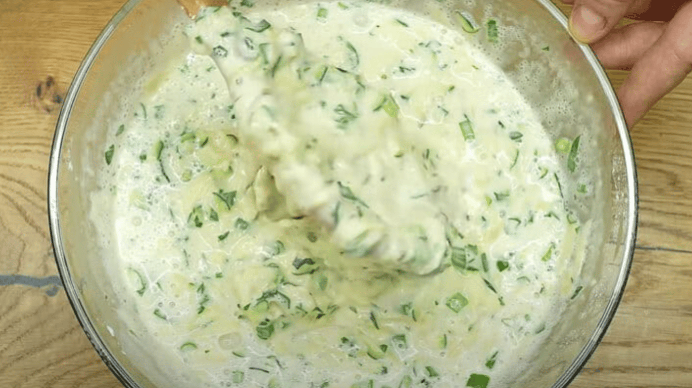 млинці з кабачків та картоплі